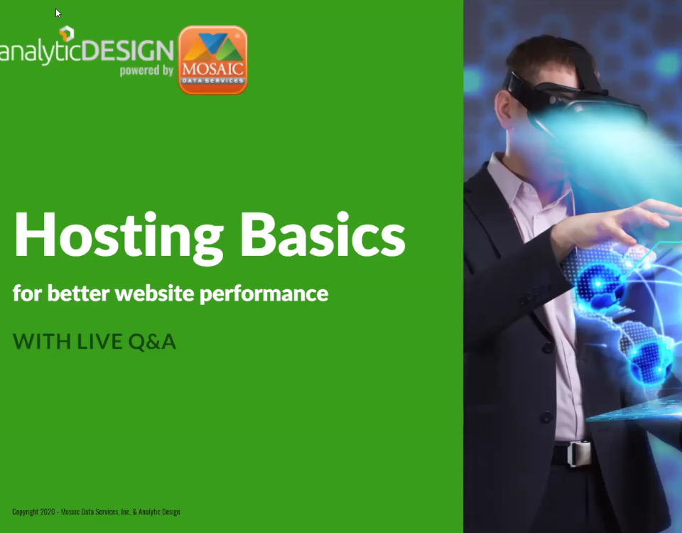 hosting basics webinar
